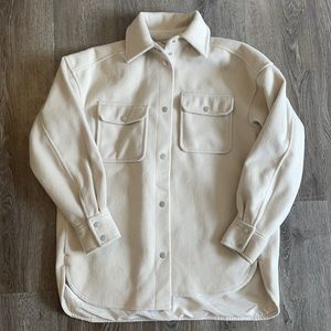 H&M Felted Shirt Jacket
